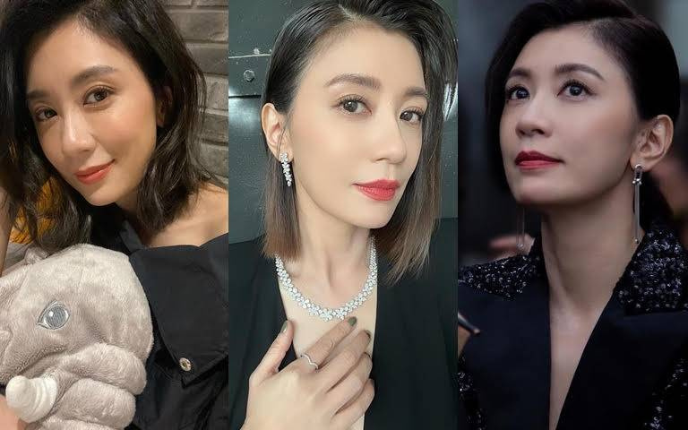 及肩髮型不無聊！賈靜雯IG多款中長髮造型示範 個性大旁分、優雅低馬尾、隨興慵懶捲 每個look都神美！