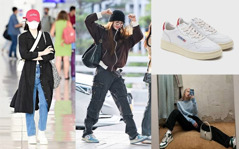 韓國爆紅鞋款「AUTRY」！宋慧喬、Lisa、Rosé都在穿的這雙復古小白鞋妳一定要認識！