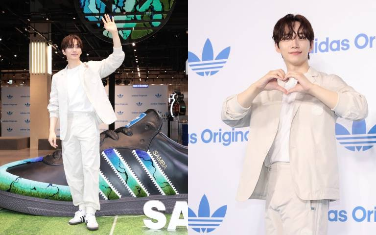 《最完整影片》李俊昊現身台北信義區，招牌動作『大中小愛心』全部獻給粉絲，現場被粉絲擠到水洩不通，連公車都過不了！