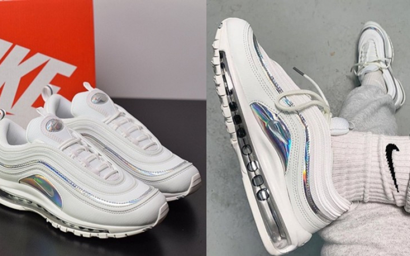 NIKE AIR MAX 97推夢幻雪白新色！甜美時尚天天就像在演韓劇！