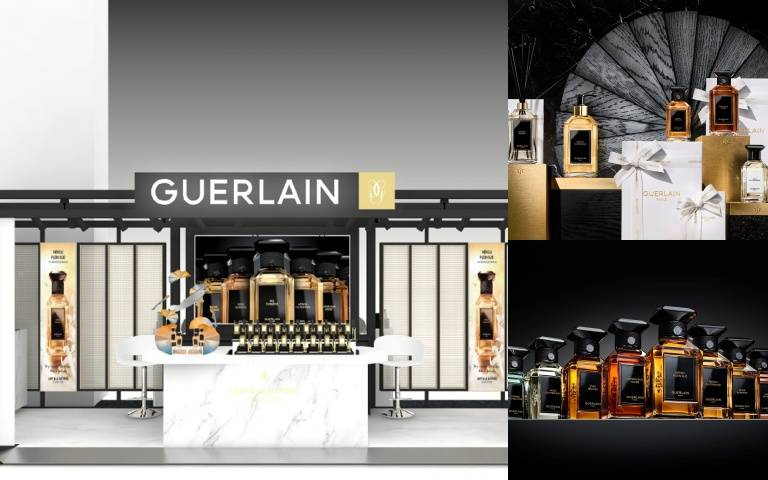 法國嬌蘭GUERLAIN「藝術沙龍香氛藝廊」期間限定精品店，今天 101 1F精品區登場