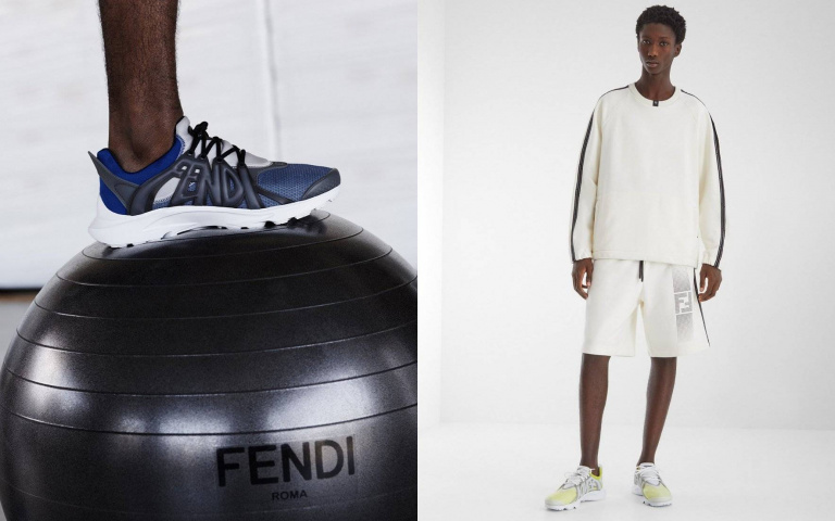 潮男都穿這一雙！FENDI「Tag運動鞋」不只造型超時髦還很透氣又緩震，機能性必須給100分！