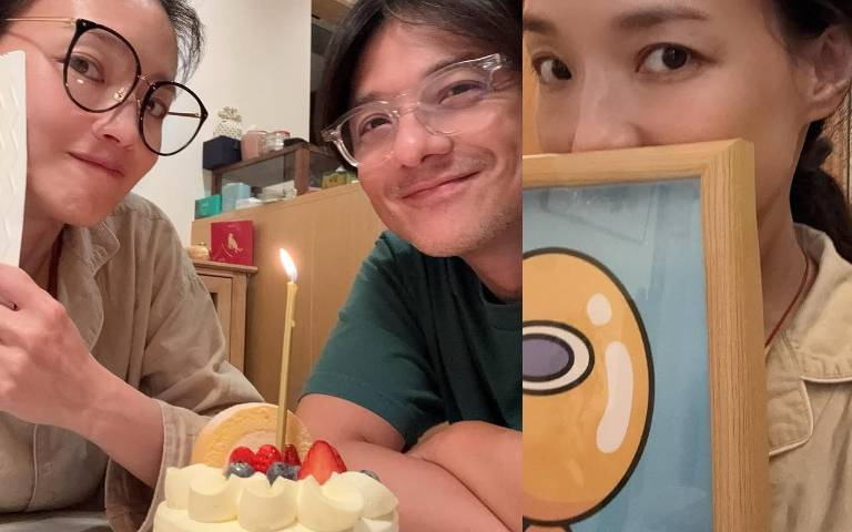 舒淇49歲生日與馮德倫「素顏」放閃超可愛!影后不忘金句連發「有時間抱怨還不如喝杯咖啡放空」