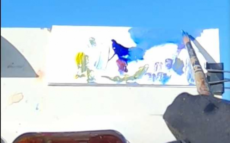 畫作可以跟實物融為一體~調色神人Chris Breier！