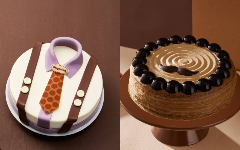 2023父親節蛋糕推薦！西裝冰淇淋蛋糕、焙茶千層，收服老爸的心！