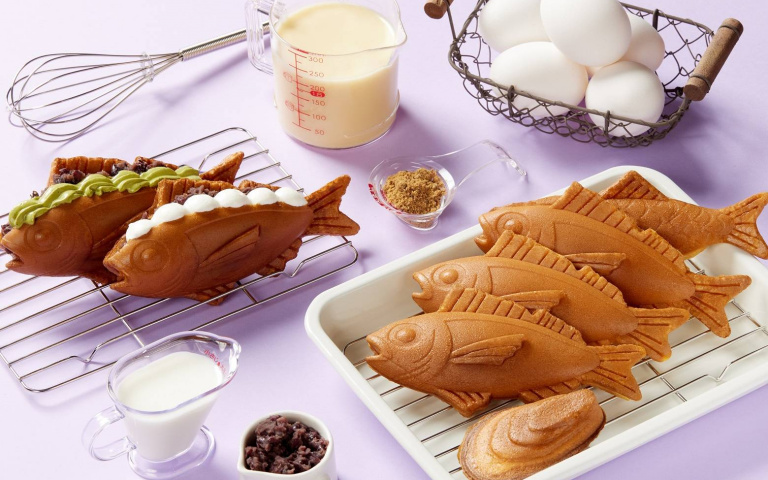 日本鯛魚燒珈琲店進軍新竹，臉書打卡送厚生乳霜淇淋！