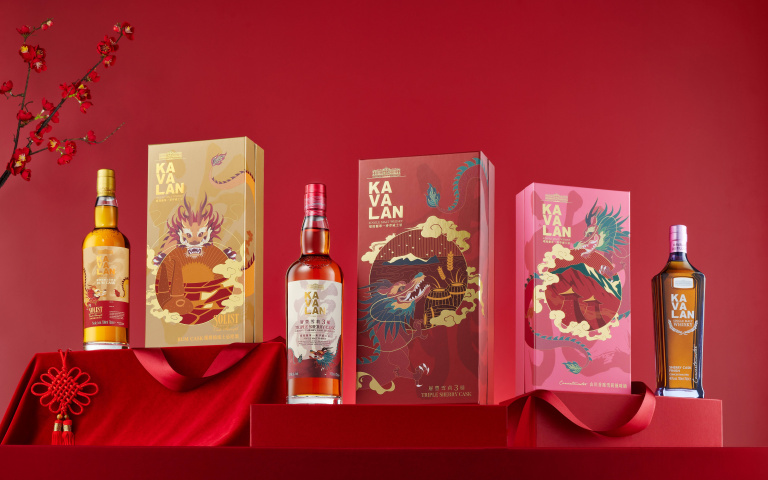 3款威士忌龍年禮盒！雪莉風味桶、蘭姆桶，每款禮盒皆贈試管酒！
