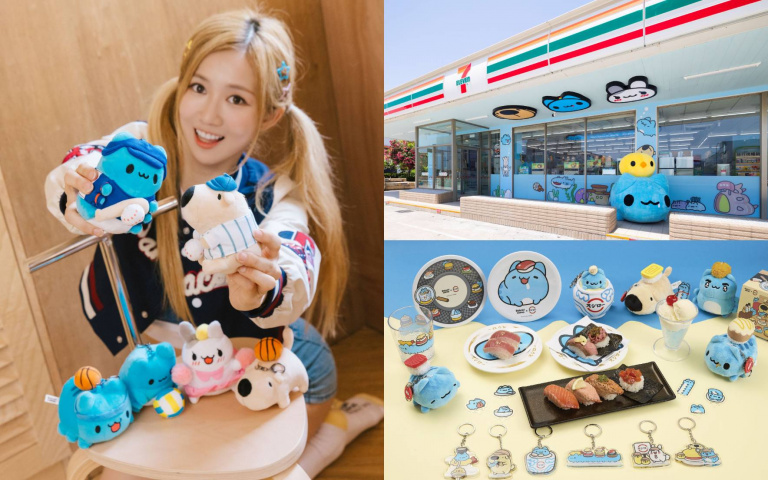 咖波宇宙擴張中！7-ELEVEN、壽司郎聯名大爆發，超萌周邊一次收！