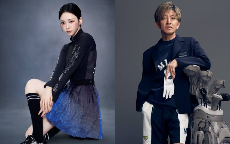 高爾夫穿搭也能超潮！木村拓哉鬆弛感帥翻，Karina辣穿百褶短裙、全網戀愛