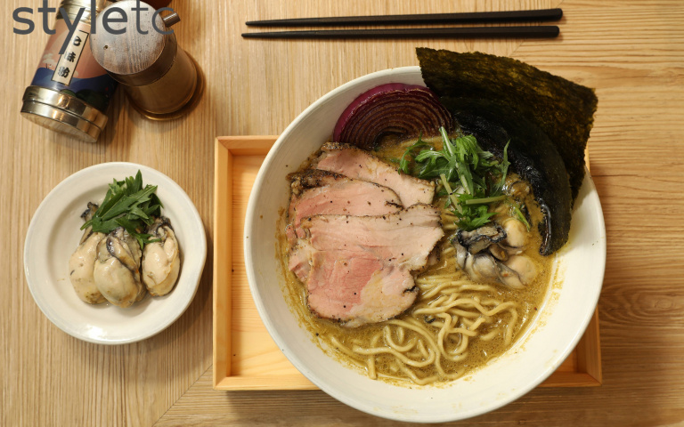 來吃一碗麵4/二屋牡蠣拉麵專門店 油漬大海鮮美風味