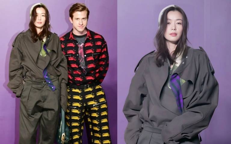 全智賢讓聖水洞被擠爆！原來是為Burberry現身！觀光客尖叫意外捕獲超美韓國第一女神！