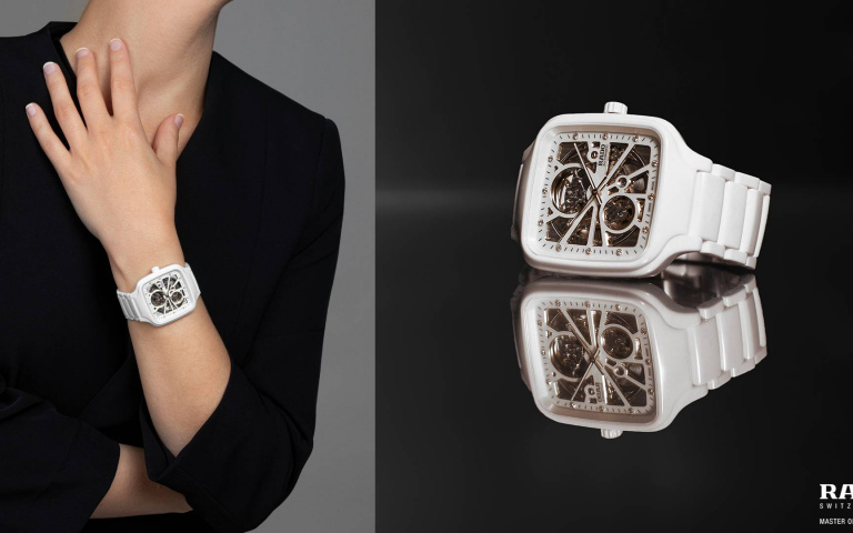 雷達表鏤空自動腕錶推兩款新色，完美結合鏤空藝術及鑲鑽設計，展現工藝和設計精髓