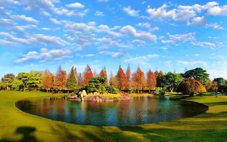 走春就到彰化！「成美文化園」門票享買一送一優惠，落雨松真的超欠拍！