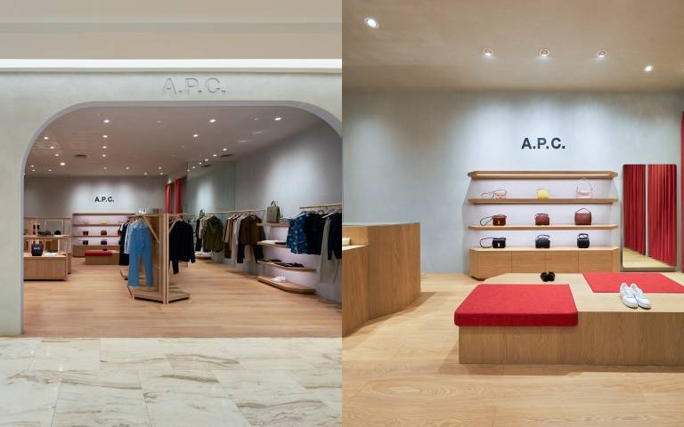法國時尚品牌 A.P.C.終於登台,就在遠東Sogo百貨台北復興館BR4
