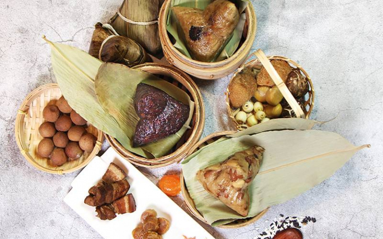 酒店推端午禮盒！奶皇流沙粽、古早味黑豬肉干貝粽等一次享用！