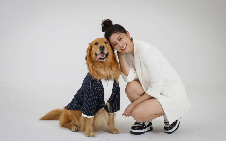 寵物情緣/李燕第一次養黃金獵犬 怕毛孩嚇到路人「3月大就送訓」