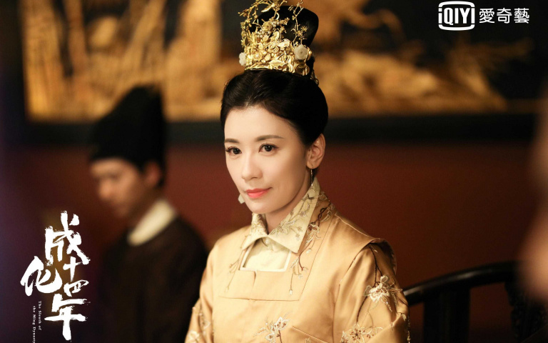 賈靜雯古裝美翻! 新戲貴妃扮相曝光「眼神超電」