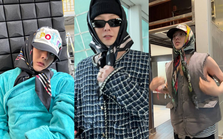 GD瘦了就不戴頭巾？引爆流行的造型真相曝光，粉絲笑翻：也太誠實！