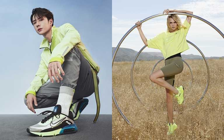 超閃自帶Spotlight！連名模卡拉都推的「螢光運動風」！