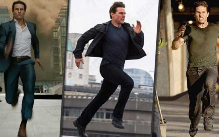 最會在螢幕上跑步的男子~ Tom Cruise!