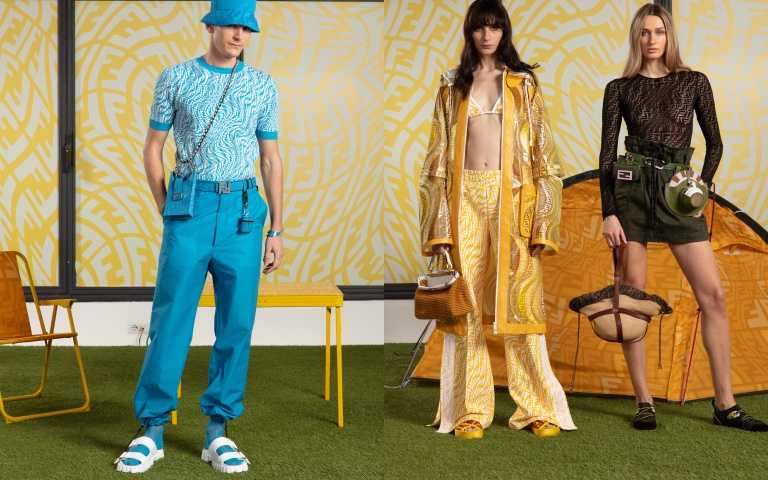 最時髦露營咖!FENDI 攜手紐約藝術家 Sarah Coleman 推出2021年夏季 FF Vertigo Capsule 系列