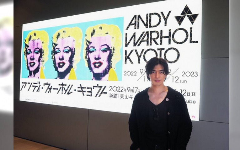 陳柏霖飛日本見「女神」心跳加速　當安迪沃荷亞洲宣傳大使喊值得