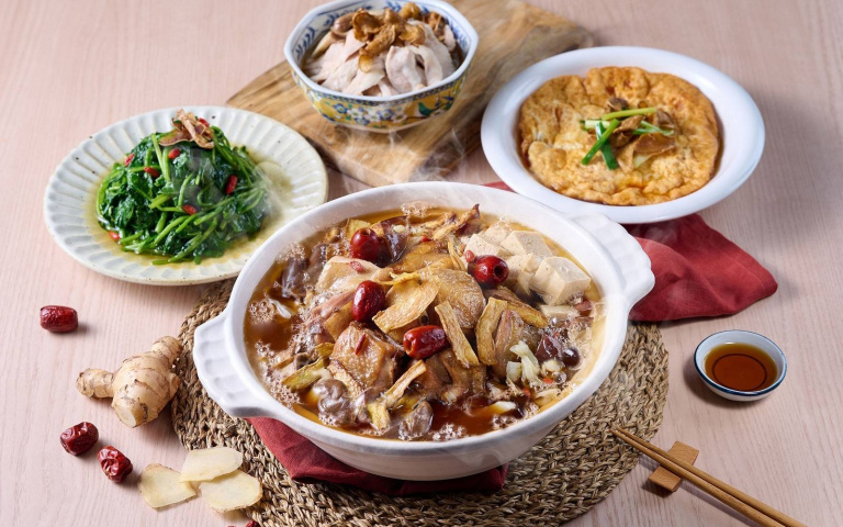 打卡送脆腸、梅花肉,中餐廳麻油雞回歸,食材霸氣肉質Q彈,玩遊戲再送兌換券