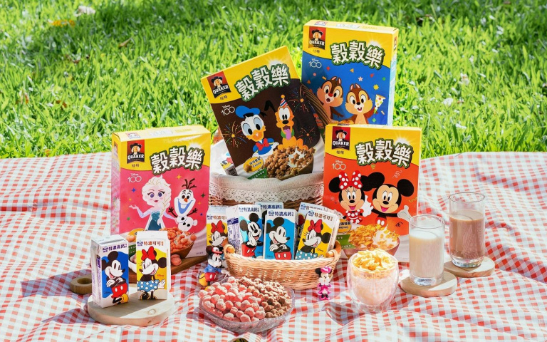 來點不一樣的早餐　福樂攜手桂格推超萌迪士尼系列　OATSIDE燕麥奶聯名好初打造限定組合