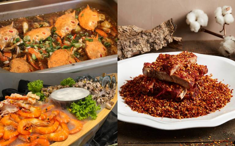 川菜餐廳「海龍王祭」登場！豪華海鮮船駛入餐桌，帝王蟹腳、鮑魚，海鮮控快衝！