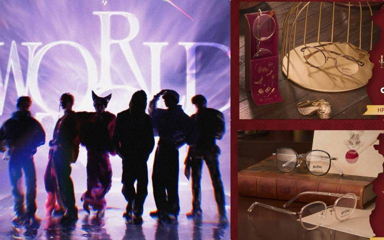 Harry Potter × OWNDAYS 聯名系列眼鏡登場！人氣男團Ozone將在8/16新光三越A11化身OWNDAYS一日店長，變身Harry Potter魔法世界中的魔法師！