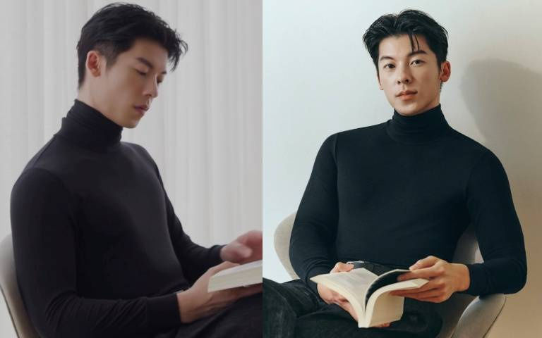 許光漢穿平價UNIQLO高領發熱衣「胸肌藏不住」，影片一出全網暴動大喊：『這線條大到犯規』！