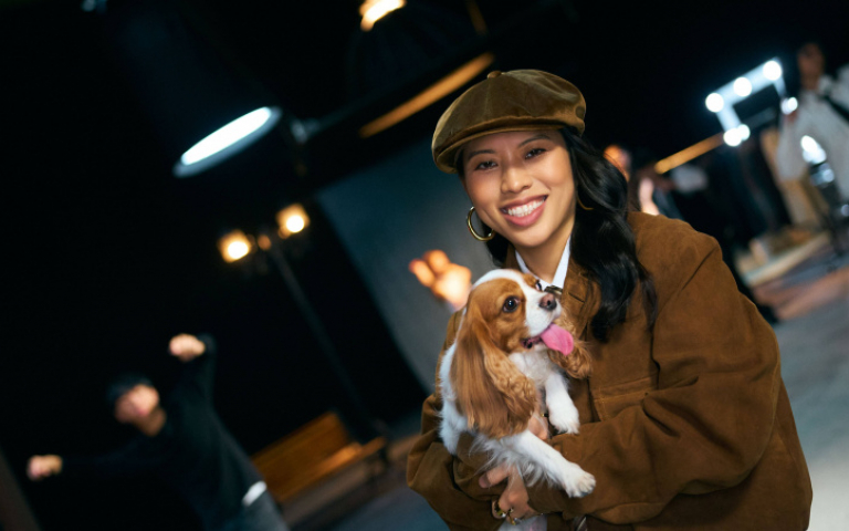 愛犬陪伴走出低潮　葛仲珊興奮獲得耶誕假期