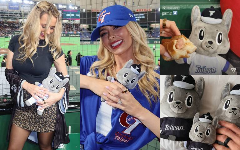 超愛台灣！「費仔」老婆東京巨蛋應援狂曬「歐告」掀秒殺熱潮，蔡其昌發文：別吵了正在拜託工廠！