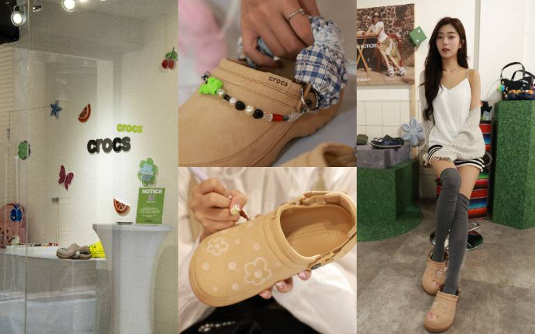從舒適派變時髦精！CROCS手作創意掀話題、獨一無二Crafted客製鞋款太加分