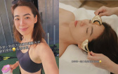 林可彤自稱「中老年」太沒說服力！二寶媽近照狀態超好 還特地飛回台灣做保養