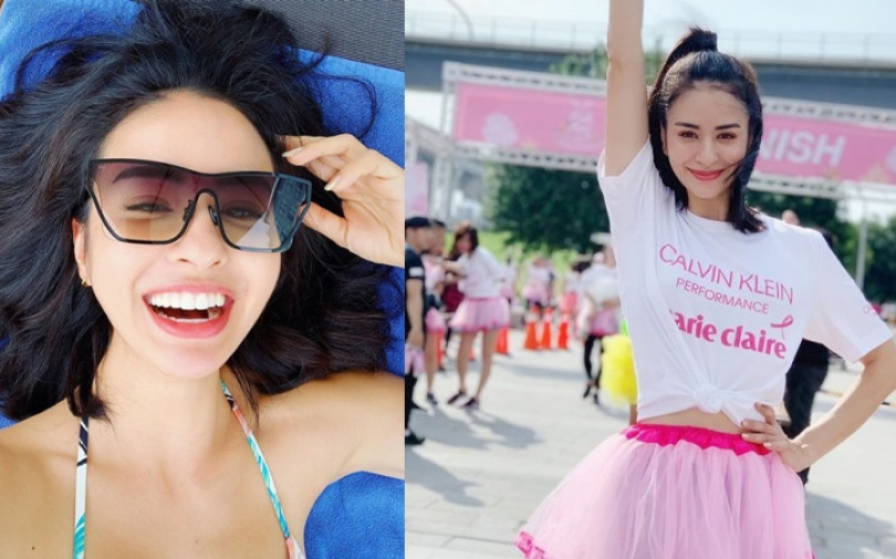 混血女神雷艾美狂出外景趴趴走　透露啵亮好膚質秘訣除了靠多運動竟然還有這招！？