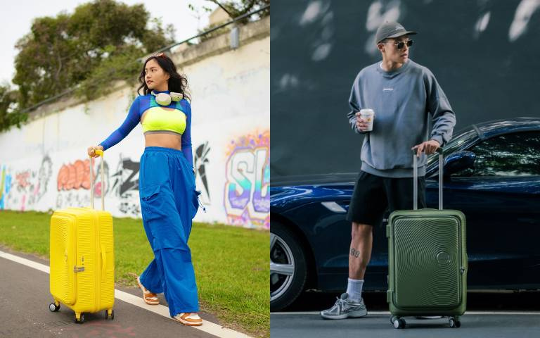 旅箱品牌推春夏新款！美式撞色、超大收納空間、防爆防盜拉鍊，潮流實用兼具！