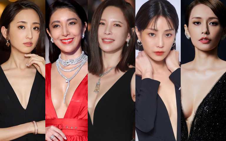 金鐘55╱紅毯深V制霸、典禮氣質取勝 眾家千萬珠寶為女星璀璨妝點百變樣貌!