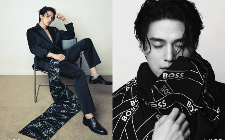 被新疆棉掃到颱風尾！防腐劑男神李棟旭穿BOSS登上GQ中國版！粉絲超挺他這樣說！