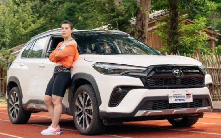 國內車市/ TOYOTA強力援助舉重女將郭婞淳 與COROLLA CROSS GR SPORT一同自主婞練