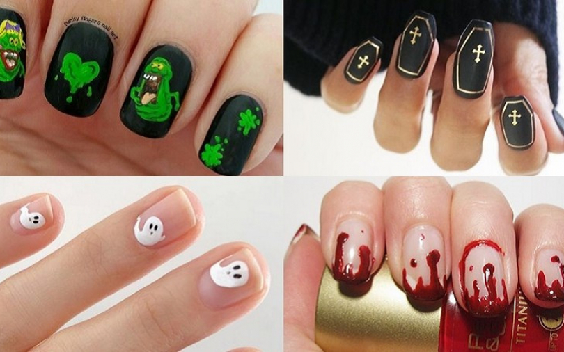 萬聖節指彩大秀搞怪叛逆風！　小丑、骷髏頭、棺材都是靈感 比有梗還要比創意