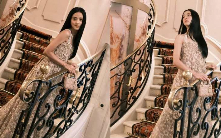 『失戀中』的JISOO超驚人打扮驚艷大家！這次是小公主冬日PARTY裝扮，氣色好到美翻天，完全不像失戀女！