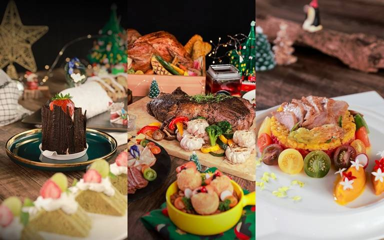 飯店推聖誕節限定餐點！開吃馬告椒鹽爐烤大火雞、帶骨肋眼牛等美食！