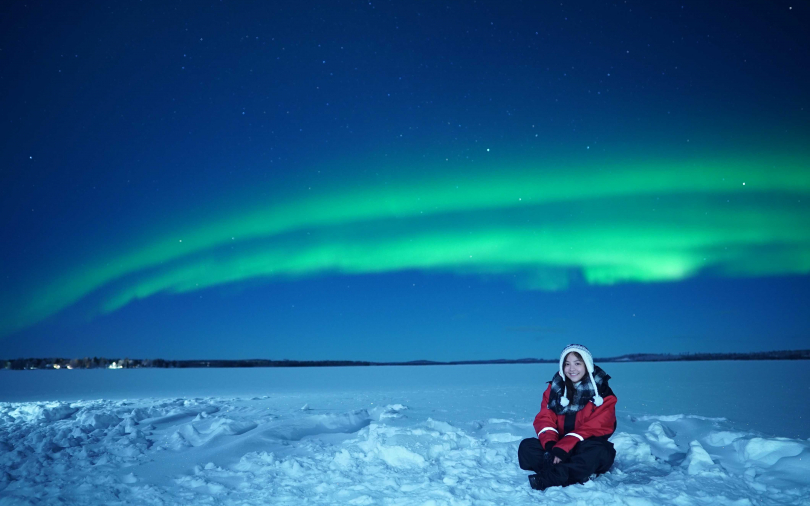 女星花16萬芬蘭追極光　天天冰雪奇緣「Let it go」