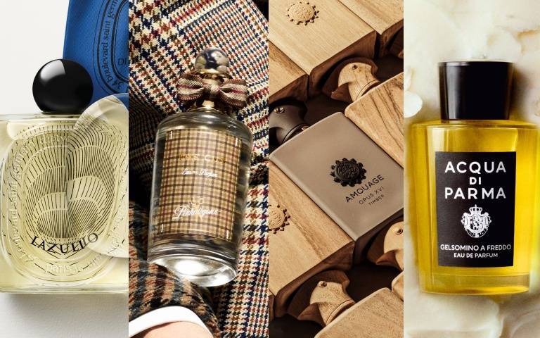 【2025秋季香氛特輯】冷脂茉莉到皇室御用！4款話題中性香水一次看：Diptyque 青黛琉璃、ADP迷煙茉莉、潘海利根薩維爾剪影、AMOUAGE 綠杉凝脂