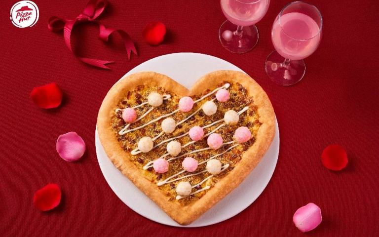 必勝客把湯圓變愛心比薩　「花好月圓」限時14天回歸、299元開吃