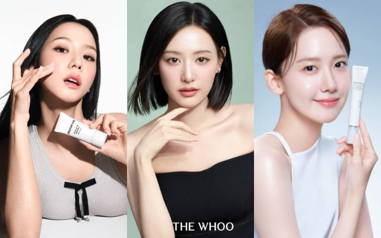 韓國顏霸女神同款全搜齊！金智媛靠「后 快充安瓶」養出好命肌、Jisoo最愛迪奧時髦緹花防曬、潤娥用雪花秀煥白抗老
