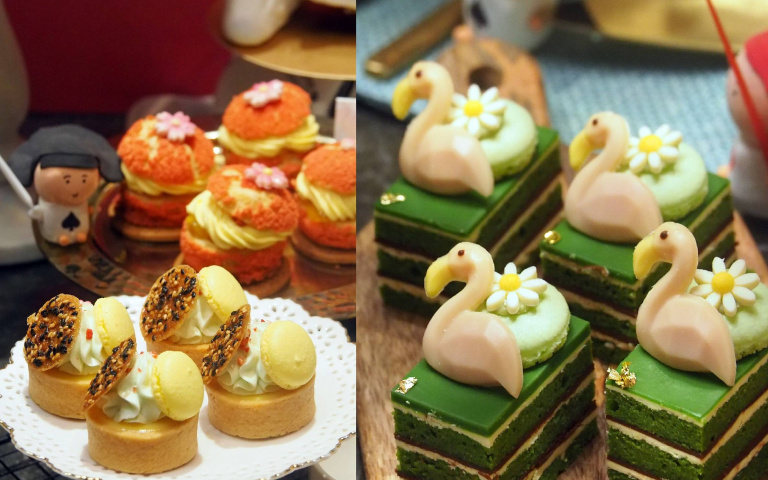 一年一度甜點季開跑　以愛麗絲夢遊仙境為靈感　8款夢幻甜點吃到飽