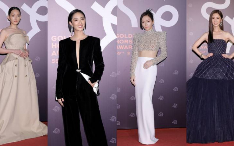 2022金馬獎紅毯四美是她們!深V露胸、直角肩最強代表,網友大呼性感到不科學