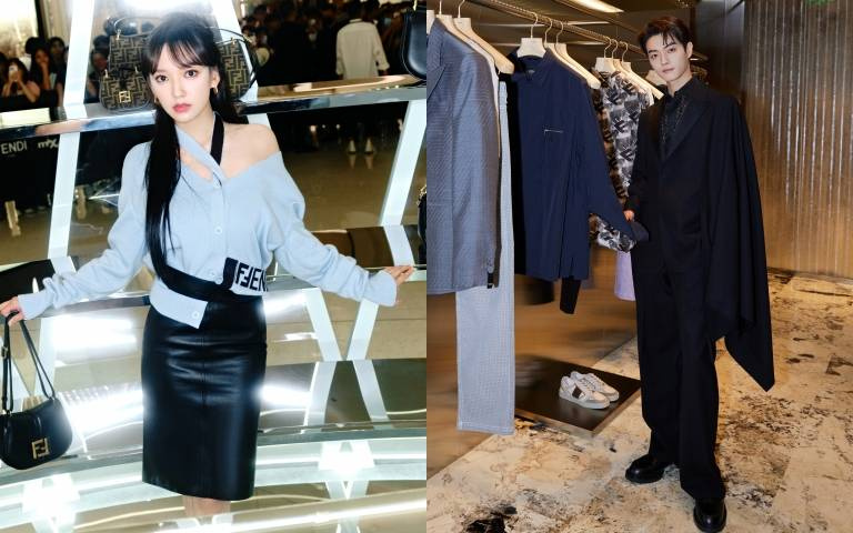 FENDI 2023秋冬系列限時店太好逛！許凱、程瀟超多明星都來朝聖了！